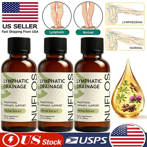 Nuflos lymphatic drainage - 3x,